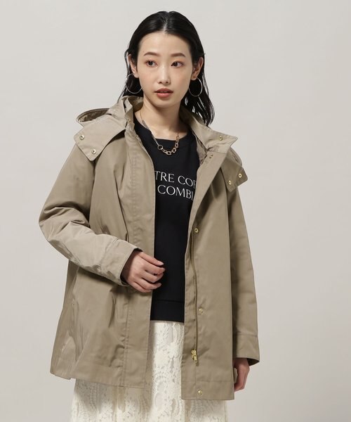 ほぼ未使用！NATURAL BEAUTY BASICマウンテンパーカーS マウンテンパーカー（ライナー付き）｜ナチュラルビューティー