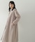 フォルムノーカラーモッサコート23AW