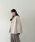 カシミヤブレンドハーフコート