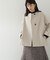 カシミヤブレンドハーフコート