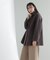 ボトルネックハーフコート