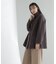 ボトルネックハーフコート