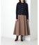 ウーリッシュチェックフレアスカート