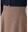 ウーリッシュチェックフレアスカート