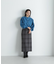 チェックロングタイトスカート
