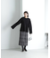 チェックロングタイトスカート