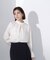 パールポイントスリーブブラウス
