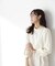 レーストリミングブラウス
