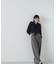 サイドバックルバレルパンツ