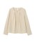 ミニパールネックブラウス　24SS