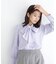 ギャザーショルダーリボンブラウス　24SS