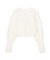 レース刺繍クロップドカーディガン