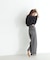 バレルラインデニムパンツ　24SS