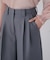 ツイルツータックワイドパンツ