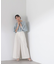ツイルツータックワイドパンツ