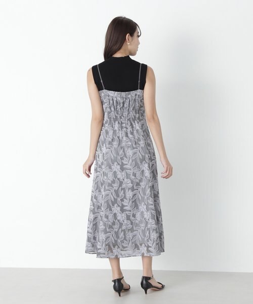 ★新品未使用★24ssナチュラルビューティーベーシック　★ジャガードワンピース 楽天市場】カットジャガードプリントワンピース／ナチュラル