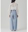 ワイドストレートデニムパンツ