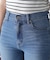 スリムフレアデニムパンツ