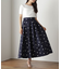 ドットフレアスカート