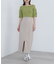 フロントジップナロースカート