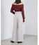 ハイウエストベルテッドパンツ