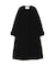 フォルムノーカラーロングコート　24AW