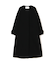 フォルムノーカラーロングコート　24AW