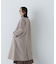 フォルムノーカラーロングコート　24AW