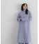 フォルムノーカラーロングコート　24AW