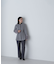 フェイクファースリーブペプラムコート　24AW