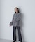 フェイクファースリーブペプラムコート　24AW