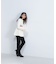 フェイクファースリーブペプラムコート　24AW