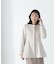 フェイクファースリーブペプラムコート　24AW