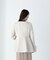フェイクファースリーブペプラムコート　24AW