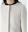 フェイクファースリーブペプラムコート　24AW