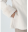 フェイクファースリーブペプラムコート　24AW