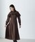 ヨークフリルシャツワンピース　24AW
