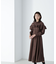 ヨークフリルシャツワンピース　24AW
