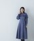 ヨークフリルシャツワンピース　24AW