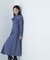 ヨークフリルシャツワンピース　24AW