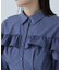 ヨークフリルシャツワンピース　24AW