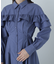 ヨークフリルシャツワンピース　24AW