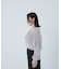 シャギークロップドツイストニット　24AW