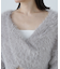 シャギークロップドツイストニット　24AW