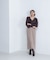 シャギークロップドツイストニット　24AW