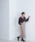 シャギークロップドツイストニット　24AW