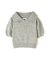 ハーフジップフォルムニット　24AW