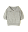 ハーフジップフォルムニット　24AW