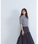 ハーフジップフォルムニット　24AW