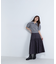 ハーフジップフォルムニット　24AW